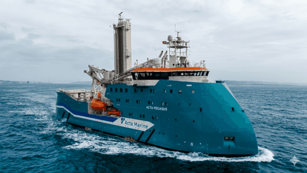 Offshore Vessel Interior Furniture Outfitting: ACTA PEGASUS