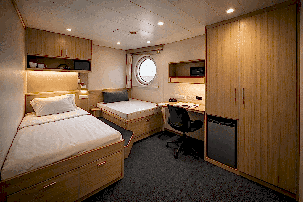 Ergonomic and Functional Furniture Design in Crew Living Areas