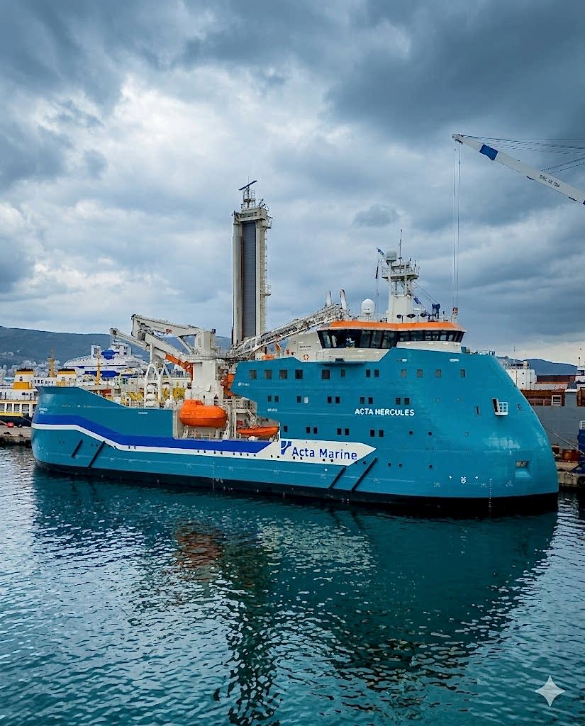 Acta Hercules: Second Offshore Vessel of the Series Successfully Delivered